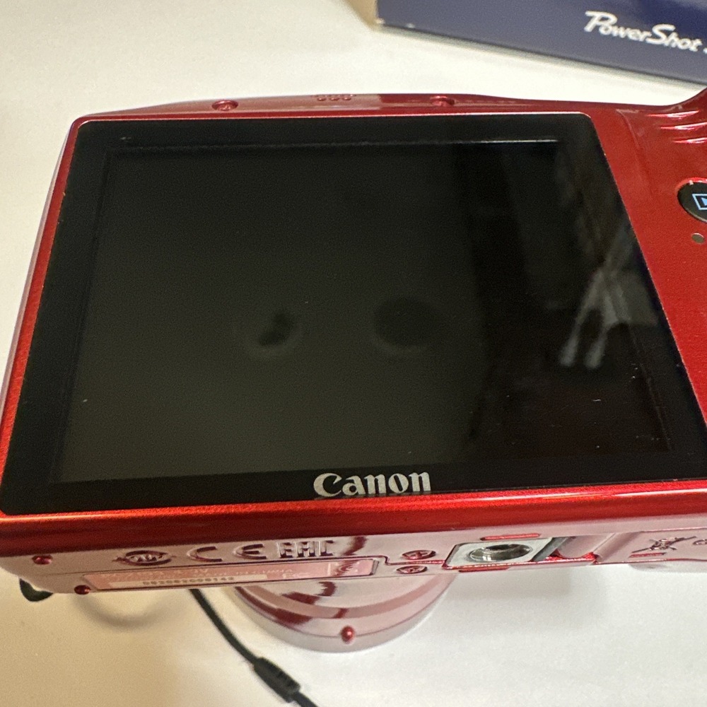 Canon PowerShot SX410 IS 20.0MP Digital Camera Red 40x Zoom Tested With Battery - Picture 10 of 16